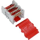 SEP R407/125E verdeelset 125A, 4p, 7x aansl, 500VAC/DC