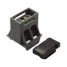 SEP AST16 aansluitverdeelblok 2x16mm2 (zwart)