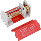 SEP R207/125 verdeelset 125A, 2p, 7x aansl, 690VAC/DC