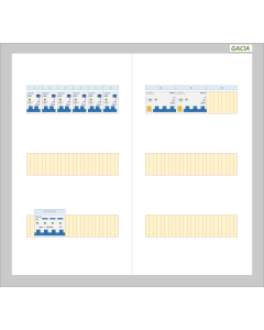GACIA PRO 40A - 6xALA-1N - 2xALA-3N (h=500, b=550, d=160mm)