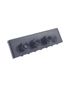 Schotman Elektro B.V. - SEP CHB-WI43 wartel invoerplaat 3xM20 + 1x dicht
