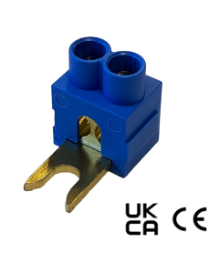 Schotman Elektro B.V. - SEP FT2-25-FB aftakklem 2x25mm, blauw
