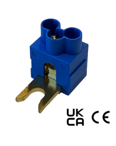 Schotman Elektro B.V. - SEP FT3-16-FB aftakklem 3x16mm, blauw