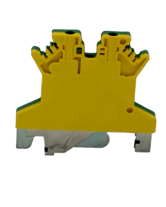 SEP SRK-1.5-PE geel/groene aardklem, 1,5mm2 zijaanzicht rijgklem - modulaire DIN-rail, 2011300490, GTIN 8718959078323