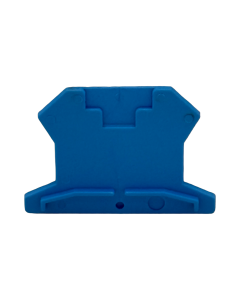 SEP SRK-1.5/2.5 rijgklem eindplaat blauw