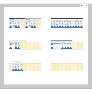 GACIA PRO 100A - 3xALS + 6xINS-1N - 1xALS + 4xINS-3N (h=500, b=550,d=160mm)