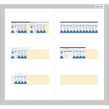 GACIA PRO 100A - 3xALS + 9xINS-1N - 1xALS + 4xINS-3N (h=500, b=550,d=160mm)