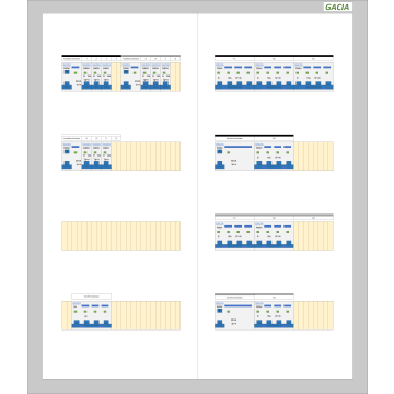 GACIA PRO 100A - 3xALS + 9xINS-1N - 2xALS + 7xINS-3N (h=650, b=550,d=160mm)
