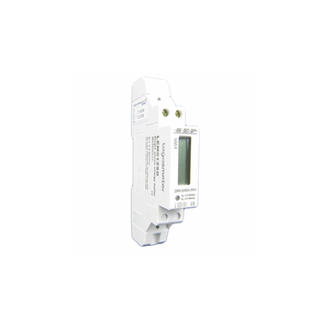 SEP LEM012SD KWH-meter 1f direct 40A + puls (1mod)