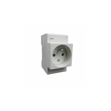 SEP CWCD-F stopcontact 2p+PE DIN-MOD