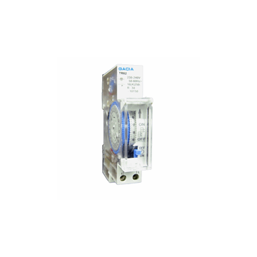 GACIA SR3 Analoge 24hrs tijdklok met gangreserve