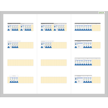 GACIA PRO 80A - 6xALS + 18xINS-1N - 2xALS + 6xINS-3N (h=650, b=800,d=160mm)