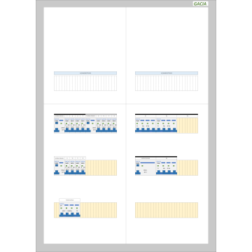 GACIA PRO-K 125A - 3xALS + 12xINS-1N - 1xALS + 3xINS-3N (h=800, b=550, d=160mm)