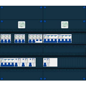 Schotman Elektro B.V. – GACIA GACK –3x ALS 2p, 1x ALS 4p, 8x INS, 2x INS 4p, kookgroep