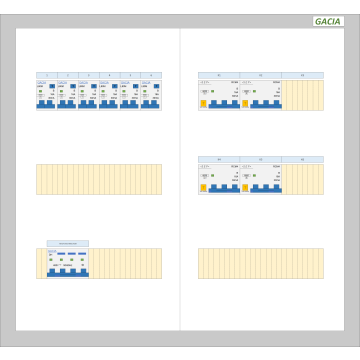 GACIA PRO 80A - 6xALA-1N - 4xALA-3N (h=500, b=550, d=160mm)