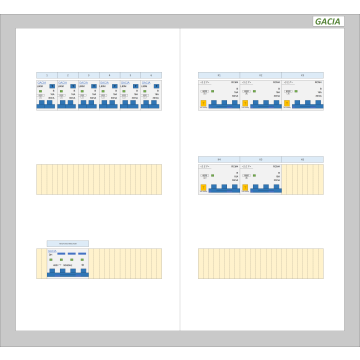 GACIA PRO 80A - 6xALA-1N - 5xALA-3N (h=500, b=550, d=160mm)