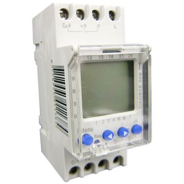 GACIA SR712 Digitale tijdklok 2- kanaals (36mm)
