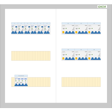 GACIA PRO 80A - 6xALA-1N - 6xALA-3N (h=500, b=550, d=160mm)