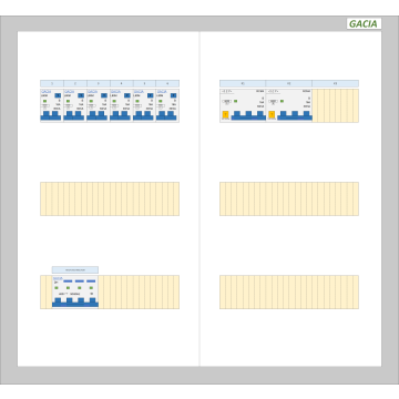 GACIA PRO 40A - 6xALA-1N - 2xALA-3N (h=500, b=550, d=160mm)