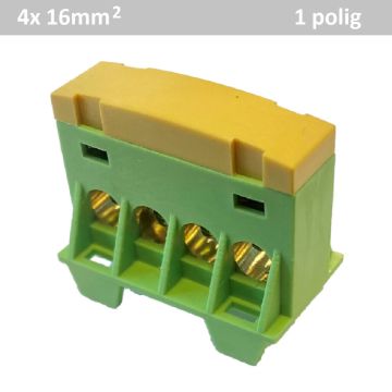 Schotman Elektro - SEP AST16-43 DIN15 4x 16mm2 geel/groen