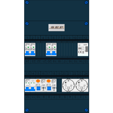 Schotman Elektro B.V. - SEP NOVA - 2x ALS 4p, 4xINS, 1x beltrafo, 2x contactdoos