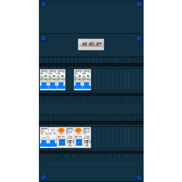 Schotman Elektro B.V. - SEP NOVA - 2x ALS 4p, 5x INS 1p+n