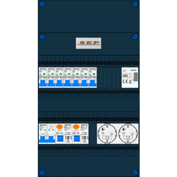 Schotman Elektro B.V. – SEP NOVA – 2x ALS 4p, 7x INS, beltrafo, 2x contactdoos