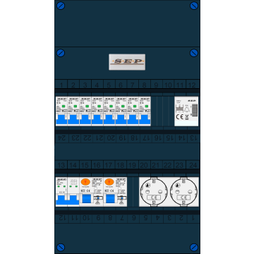 Schotman Elektro B.V. – SEP NOVA – 2x ALS 4p, 8x INS, beltrafo, 2x contactdoos