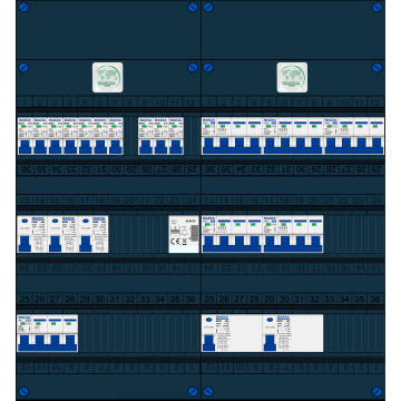 Schotman Elektro B.V. – GACIA GACK –3x ALS 2p, 2x ALS 4p, 10x INS, 5x INS 4p, beltrafo
