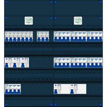 Schotman Elektro B.V. – GACIA GACK –3x ALS 2p, 2x ALS 4p, 10x INS, 6x INS 4p