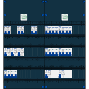 Schotman Elektro B.V. – GACIA GACK –3x ALS 2p, 2x ALS 4p, 6x INS, 4x INS 4p