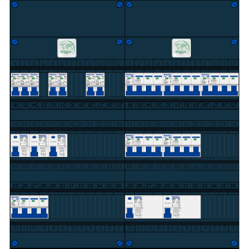 Schotman Elektro B.V. – GACIA GACK –3x ALS 2p, 2x ALS 4p, 7x INS, 5x INS 4p
