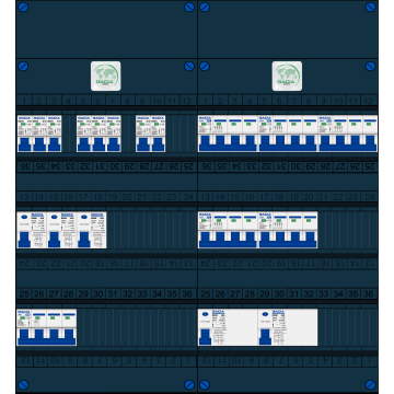 Schotman Elektro B.V. – GACIA GACK –3x ALS 2p, 2x ALS 4p, 8x INS, 5x INS 4p