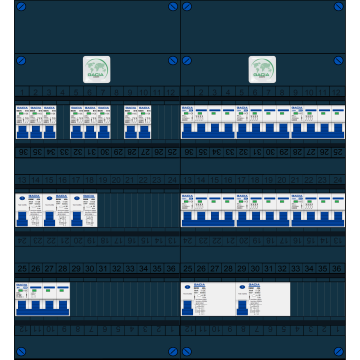 Schotman Elektro B.V. – GACIA GACK –3x ALS 2p, 2x ALS 4p, 8x INS, 6x INS 4p