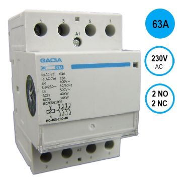 HC-63A-2NO2NC-230V