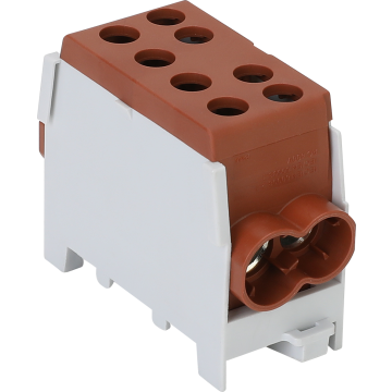 Schotman Elektro B.V. - SEP HDB-35/25 hoofdleidingaftakklem HLAK 1x35mm2-1x25mm2 bruin
