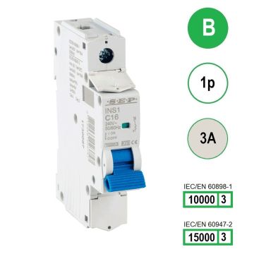 Schotman Elektro B.V. - SEP INS1-1B03 - 10/15kA