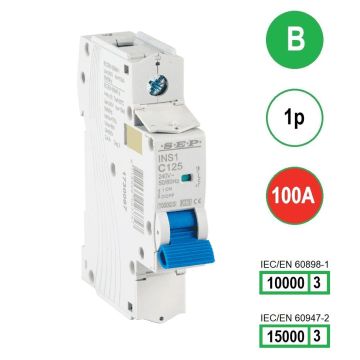 Schotman Elektro B.V. - SEP INS1-1B100 - 10/15kA