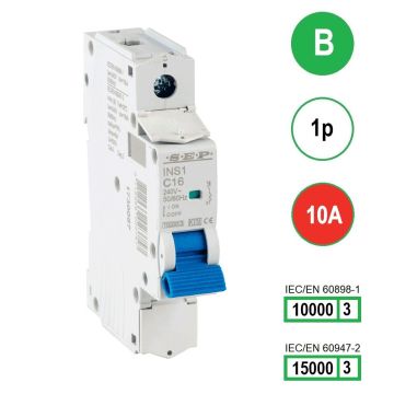 Schotman Elektro B.V. - SEP INS1-1B10 - 10/15kA