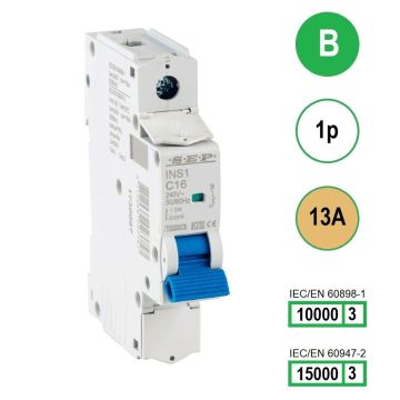 Schotman Elektro B.V. - SEP INS1-1B13 - 10/15kA
