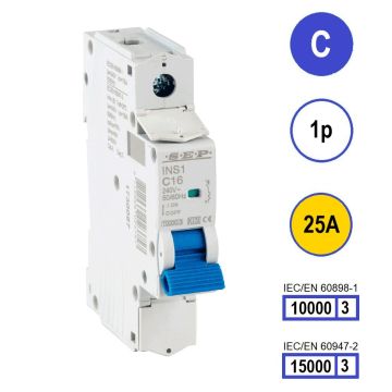 Schotman Elektro B.V. - SEP INS1-1C25 - 10/15kA