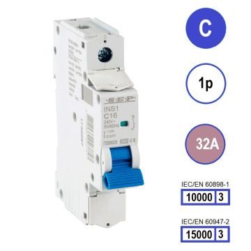 Schotman Elektro B.V. - SEP INS1-1C32 - 10/15kA