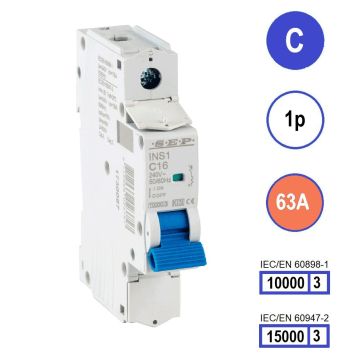 Schotman Elektro B.V. - SEP INS1-1C63 - 10/15kA