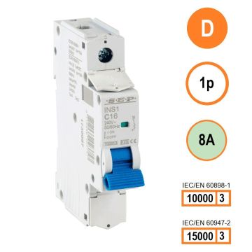 Schotman Elektro B.V. - SEP INS1-1D08 - 10/15kA