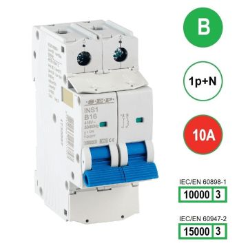 Schotman Elektro B.V. - SEP INS1-1NB10 - 10/15kA