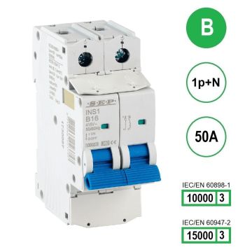 Schotman Elektro B.V. - SEP INS1-1NB50 - 10/15kA