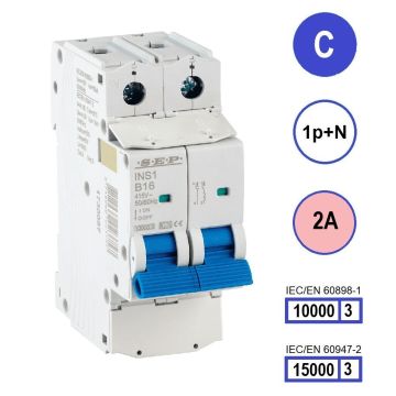 Schotman Elektro B.V. - SEP INS1-1NC02 - 10/15kA
