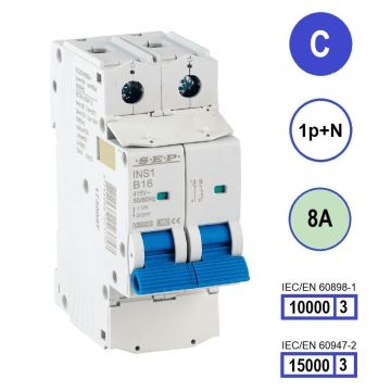 Schotman Elektro B.V. - SEP INS1-1NC08 - 10/15kA