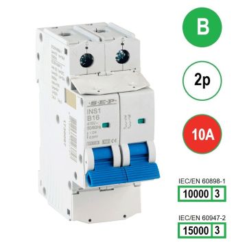 Schotman Elektro B.V. - SEP INS1-2B10 - 10/15kA