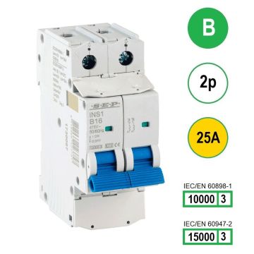 Schotman Elektro B.V. - SEP INS1-2B25 - 10/15kA